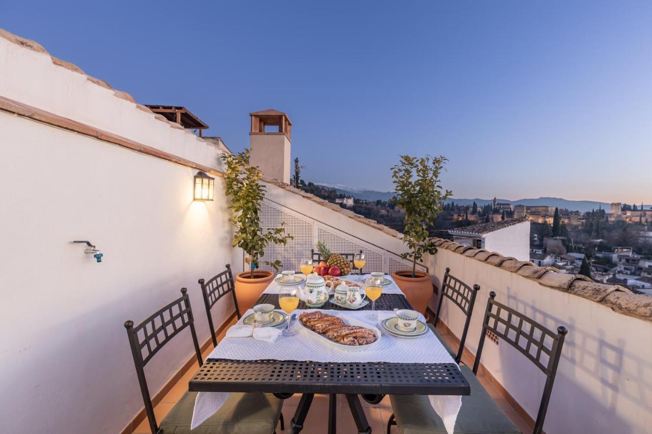 Luxury Alhambra Penthouse Collection Sacromonte Villa Granada Exterior photo