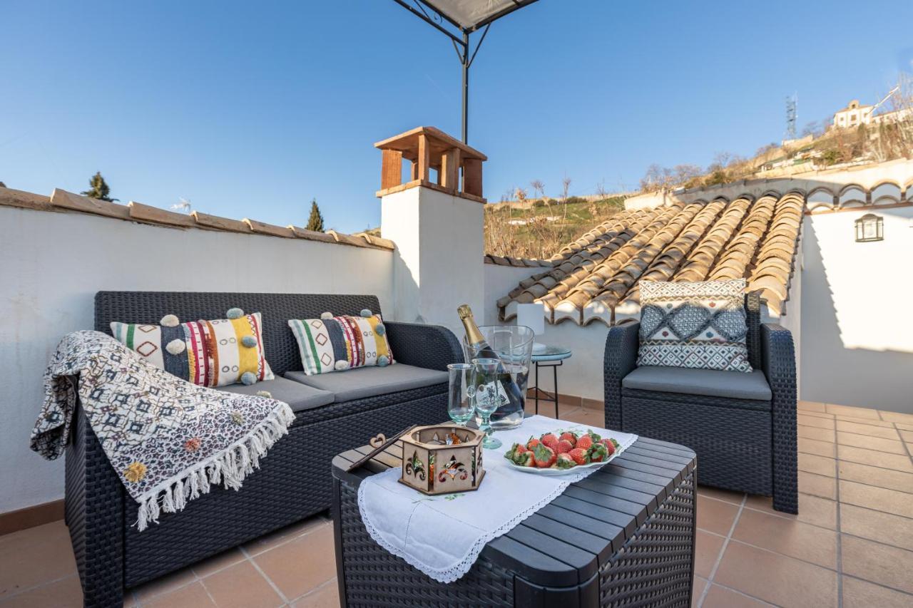 Luxury Alhambra Penthouse Collection Sacromonte Villa Granada Exterior photo
