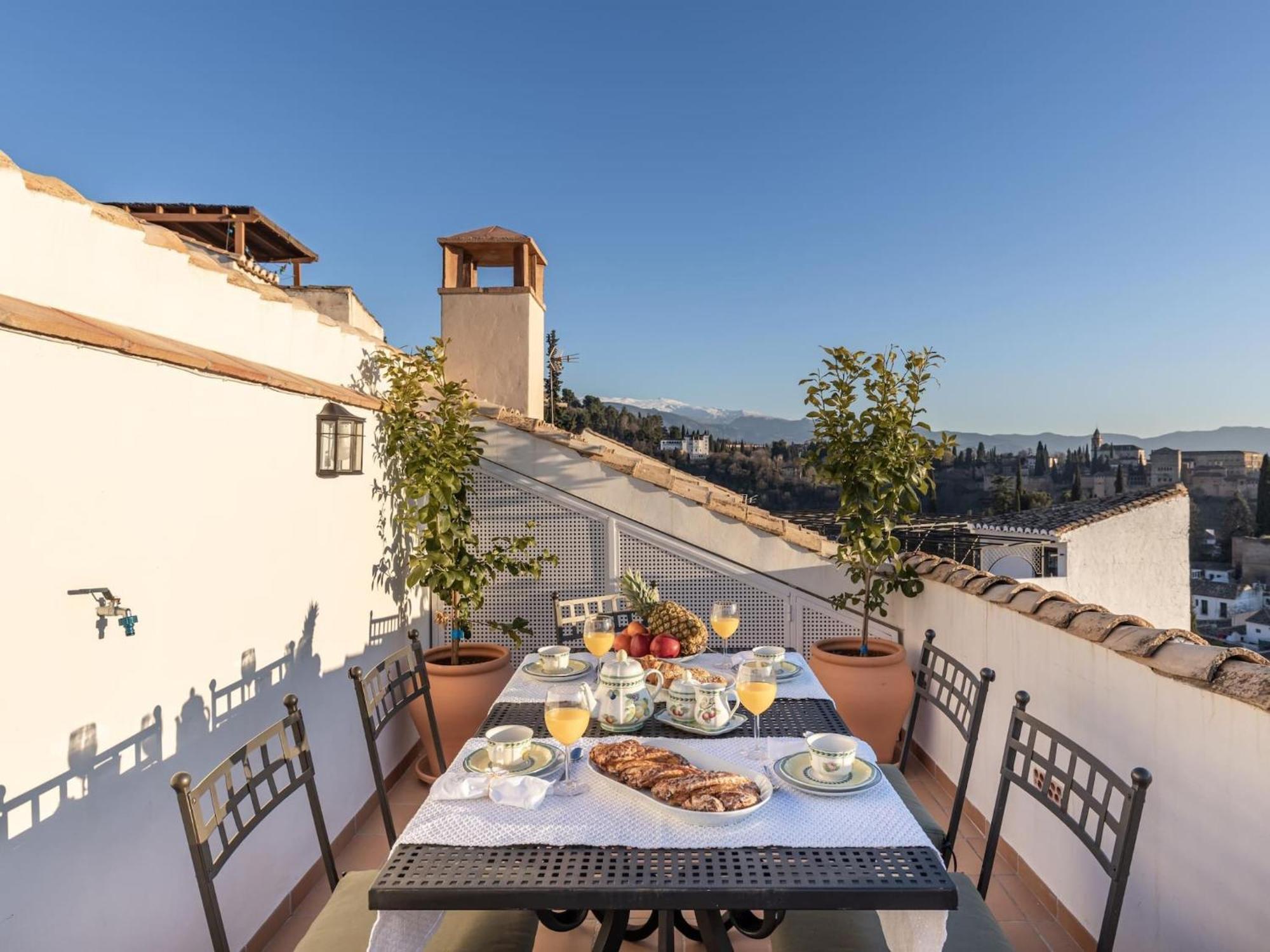 Luxury Alhambra Penthouse Collection Sacromonte Villa Granada Exterior photo