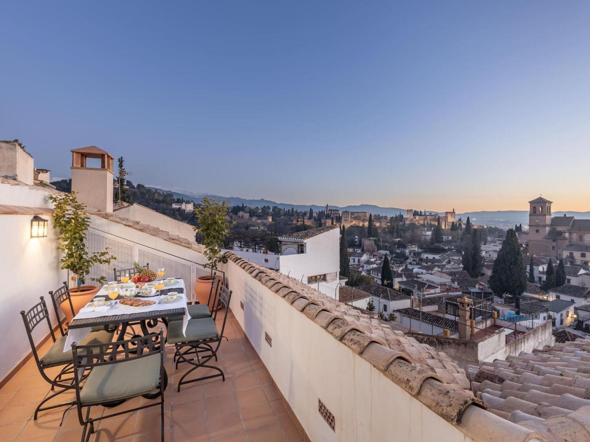 Luxury Alhambra Penthouse Collection Sacromonte Villa Granada Exterior photo